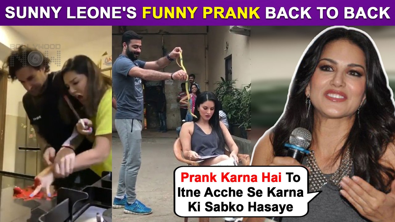 Sunny Leone's Damn Funny Prank Videos | #happybirthdaysunnyleone Trends