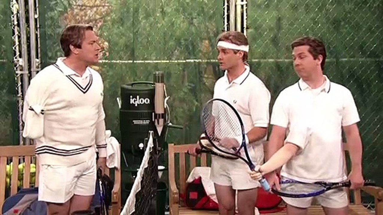Tennis Players - Saturday Night Live Bill Hader