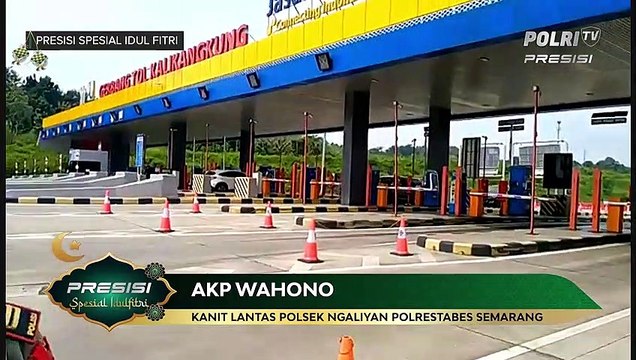 Pantauan Situasi Lalulintas Selama Idulfitri di Semarang