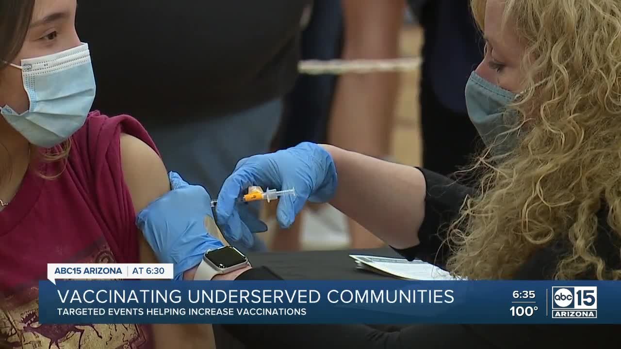 Vaccinating underserved communities in the Valley