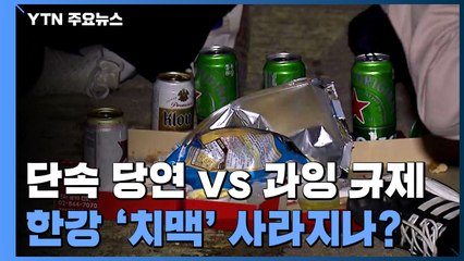 "단속 당연" vs "과잉 규제"...한강 '치맥' 사라지나? / YTN