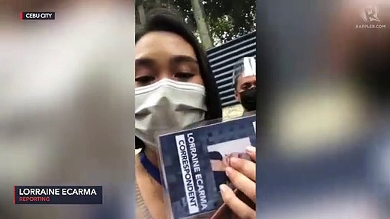 Rappler Cebu correspondent denied entry to Region 7 police office, accused as 'fake news outlet'