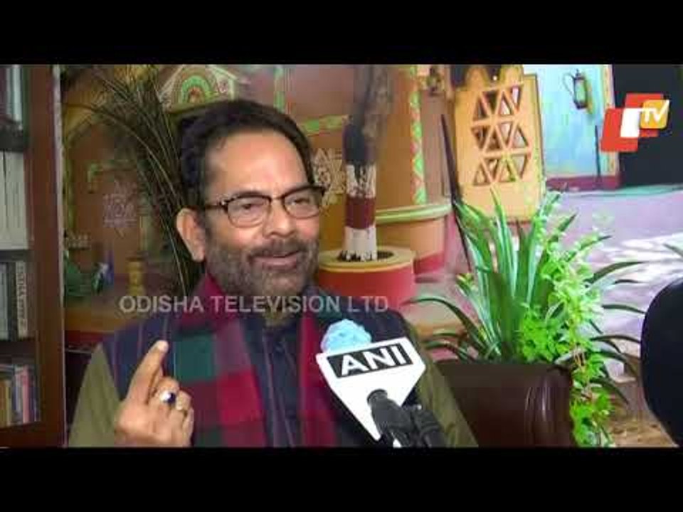 Mukhtar Abbas Naqvi On Congress To Stage Protest In Support Of Farmers’ Stir On Jan 15