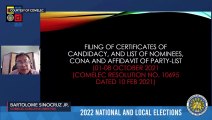 Comelec eyes conducting filing of COCs in October in phases amid virus risks