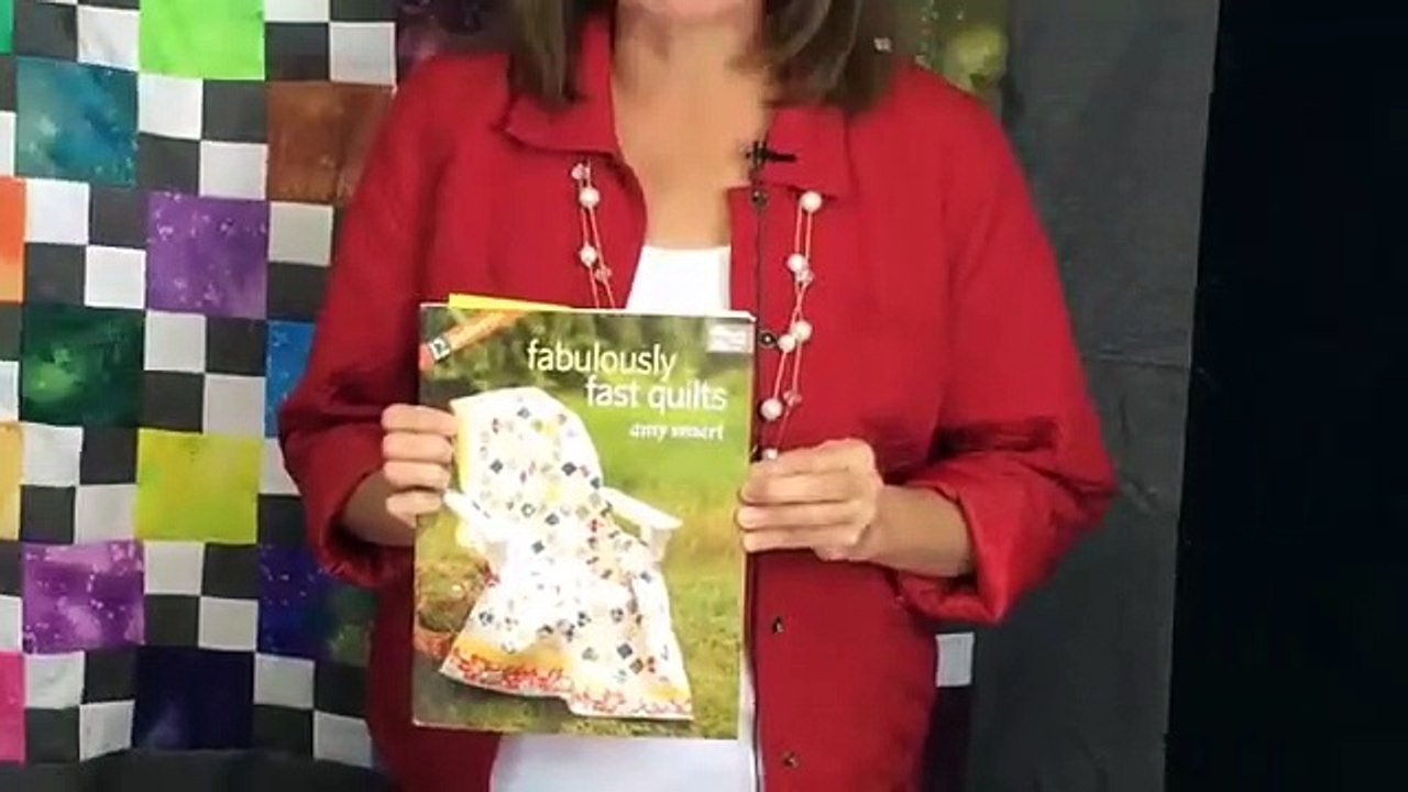 Easy Quilt For A Beginner - "Fabulously Fast Quilts" By Amy Smart