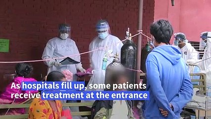 Lack of oxygen as Nepal reels from virus surge