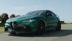 The new Alfa Romeo Giulia GTA in Montreal Green Driving Video