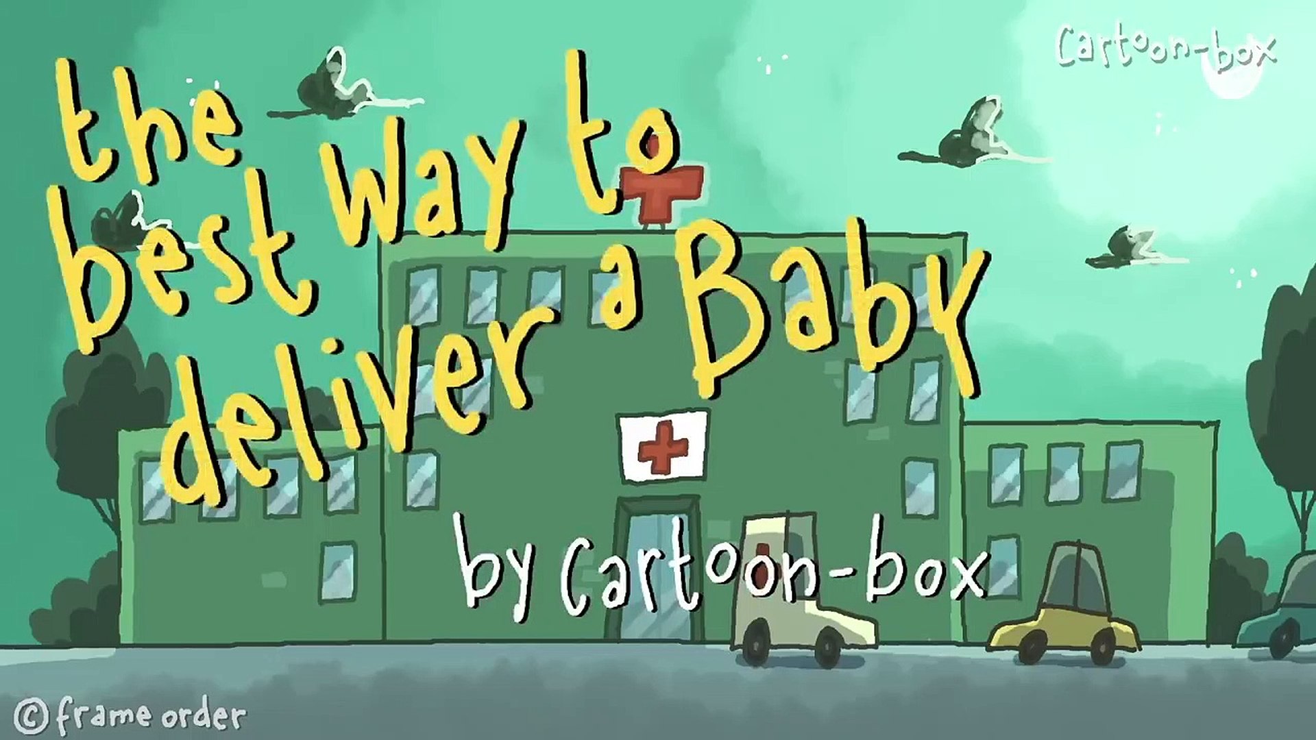 A Heavy Delivery | Cartoon Box 219 | By Frame Order | Pregnant Cartoons |  How To Deliver A Baby - video Dailymotion