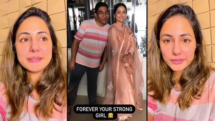 Hina Khan Misses Her Father, Wears His T-Shirt During Instagram Live