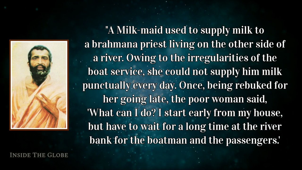 Faith is the Mother of Miracles: A Parable of Sri Ramakrishna
