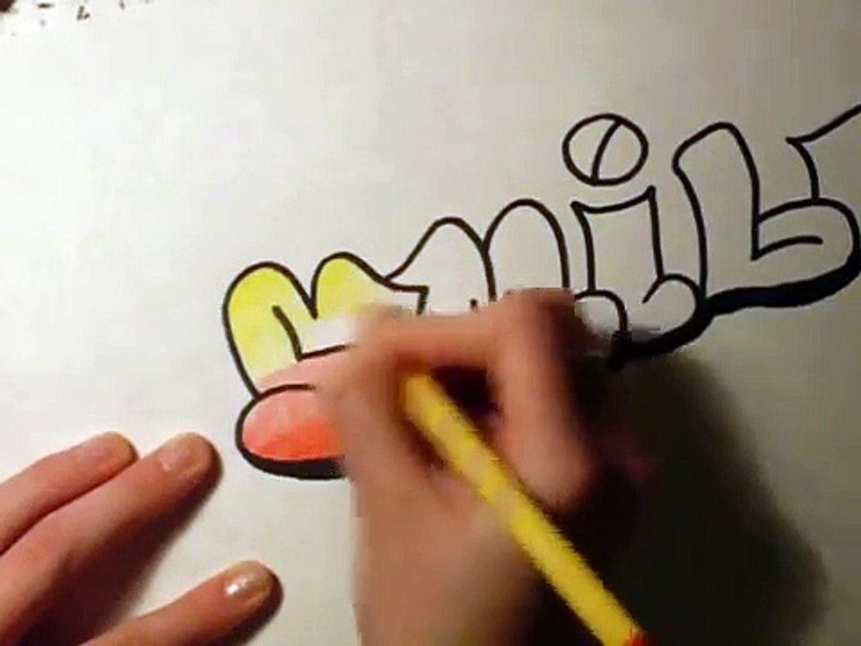 Easy Graffiti Drawing