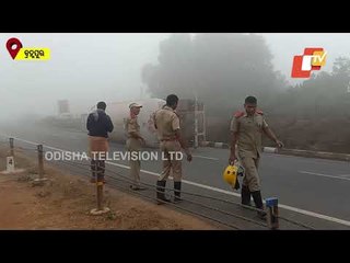 Gas Tanker Turns Turtle In Berhampur