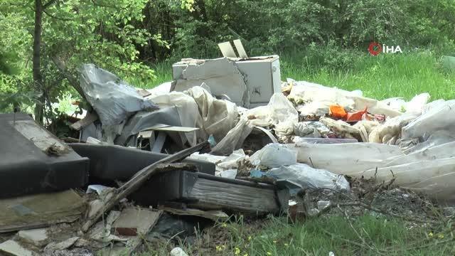 Sapanca Gölü'nün etrafını çöplüğe çevirdiler