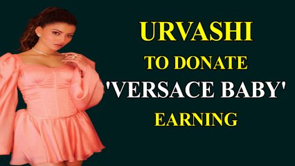 Urvashi Rautela to donate 'Versace baby' proceeds towards Covid relief in India, Palestine