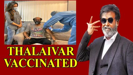 Superstar Rajinikanth gets second dose of Covid-19 vaccine