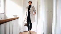 How To Tie A Trench Coat Belt - 3 Ways | Fashion Over 40