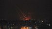 50 rondas de bombardeos israelíes en 40 minutos en masiva ofensiva sobre Gaza