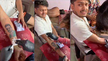 आज है रितेश पांडे का जन्मदिन, फैन ने हाथ पर अपने सुपरस्टार का टैटू बनाकर दिया तोहफा