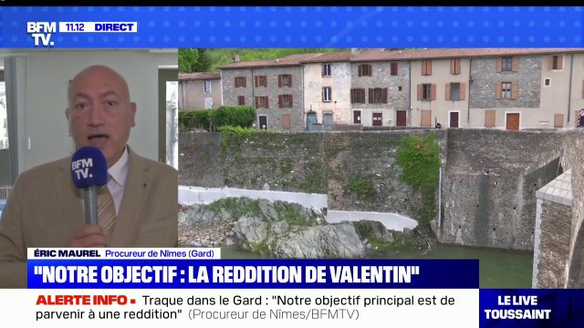 Fugitif dans les Cévennes: selon le procureur de Nîmes, son comportement s'était modifié (...) il venait sur son lieu de travail avec un gilet pare-balles