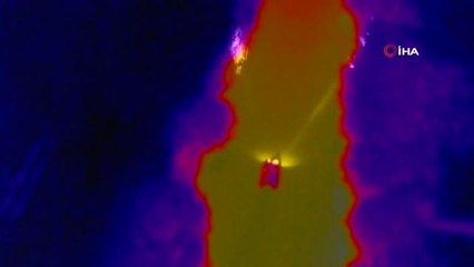 Son dakika... Jandarmadan kaçak balık avcılarına 'Termal dronelu' takip