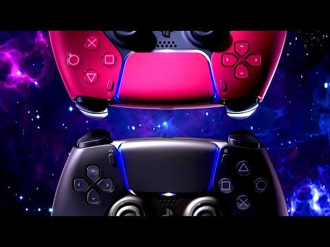 PS5 : Nouvelles Manettes DualSense Cosmic Red & Midnight Black