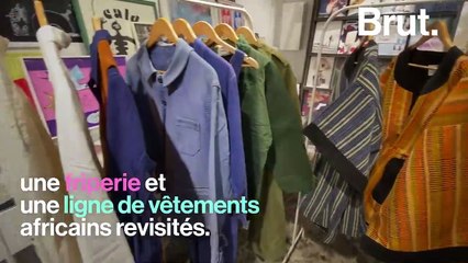 Avec sa marque Marché Noir, Amah Ayivi chine et revisite les vêtements africains
