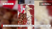 Usa, ricetta assurda diventa virale e fa infuriare gli italiani: ''Gli spaghetti si cucinano così