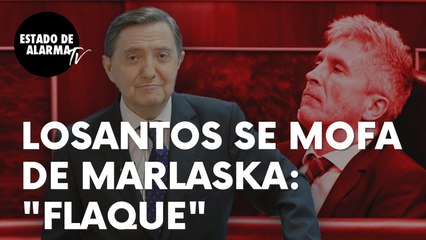 Federico Jiménez Losantos se mofa del ministro del Interior, Grande-Marlaska: “Flaque”
