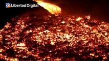 Impresionantes imágenes de ríos de lava del volcán Pacaya de Guatemala