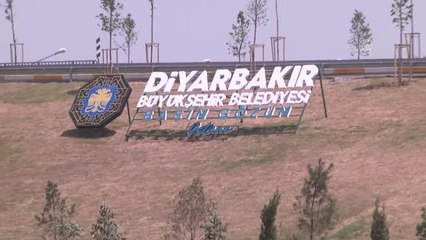 Diyarbakır Büyükşehir Belediyesinden havalimanı Yonca Kavşağı peyzaj düzenlemesine ilişkin açıklama