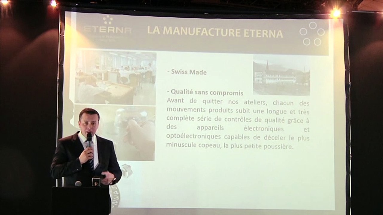 Salon Belles Montres : Conférence Eterna