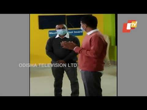 5T Secretary VK Pandian Visits A Number Of Schools In Bhubaneswar