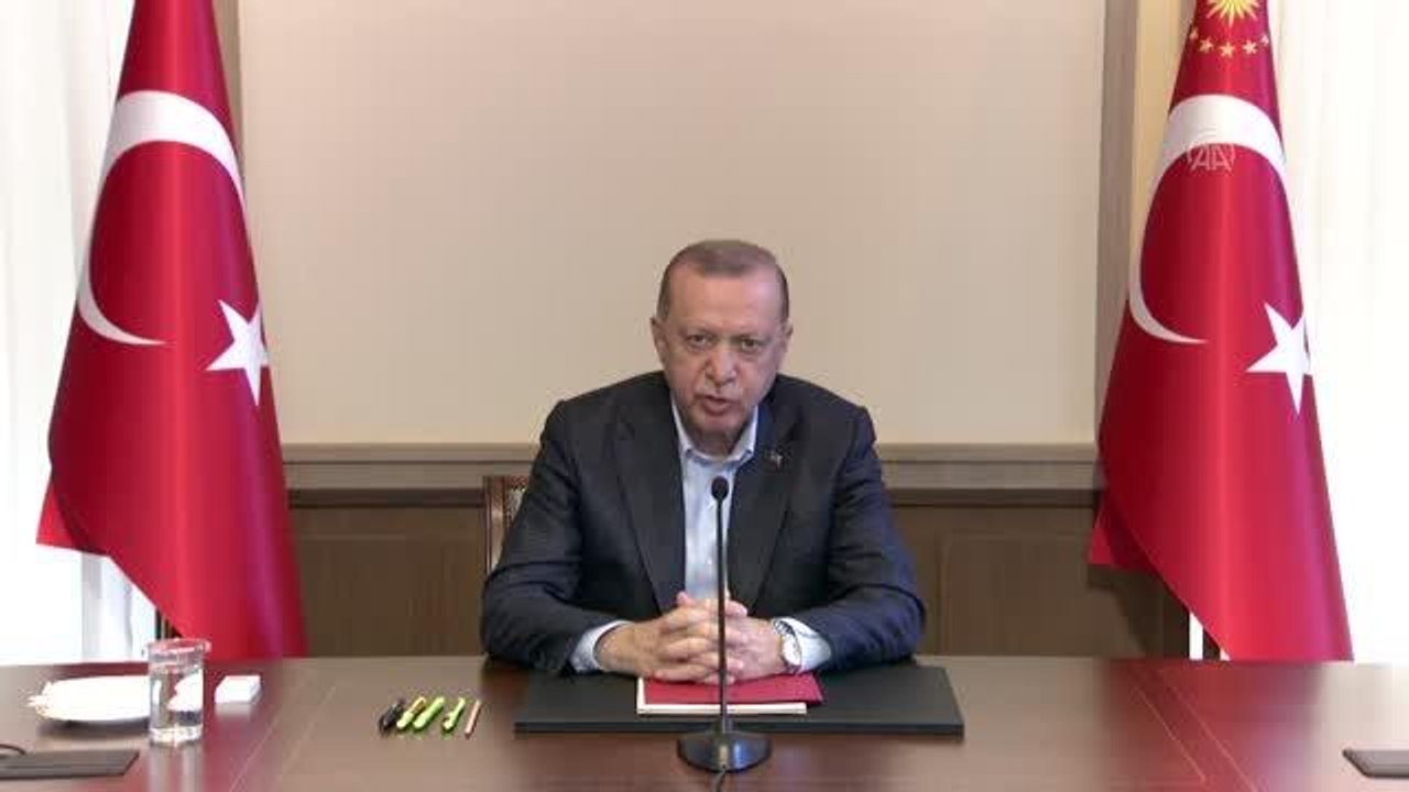 Son dakika haber: Cumhurbaşkanı Erdoğan: "(Kovid-19'la mücadele) Pazartesi gününden itibaren kontrollü normalleşme takvimimizi uygulamaya başlıyoruz"