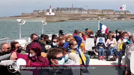 Pont de l'Ascension : les bateaux touristiques reprennent la mer