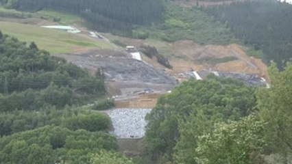 Finaliza la búsqueda del operario desaparecido en el vertedero de Zaldíbar