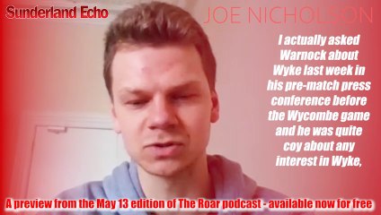 The Roar podcast: Boro writer Joe Nicholson on Charlie Wyke transfer rumours