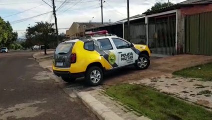 Confusão e correria mobilizaram várias equipes da PM ao Bairro Santa Felicidade