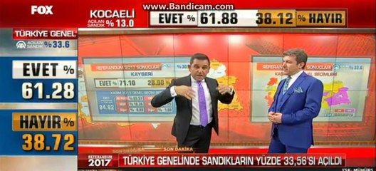 Fatih Portakal ve İsmail Küçükkaya ‘Evet’leri görünce resmen morardı…