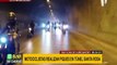 SJL: captan a motociclistas realizando piques ilegales en túnel San Martín