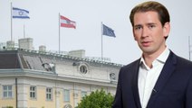 Avusturya Başbakanı Kurz'dan skandal hareket! Başbakanlık binasına İsrail bayrağı çektirdi