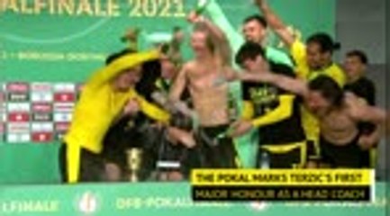 Terzic in dreamland as Pokal marks first major honour for Dortmund boss
