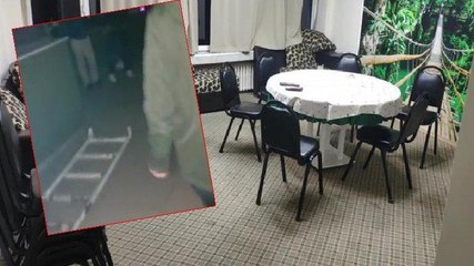 Download Video: Polisi görünce çatıya saklandı, cezadan kurtulamadı