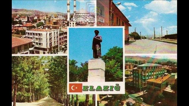 Eski Elazığ - Old Elazığ / Eski Türkiye - Old Turkey (Renkli - Colorized) 1900'lerle 1980'ler arası görüntüler / fotoğraflar - Images / photos between 1900's and 1980's