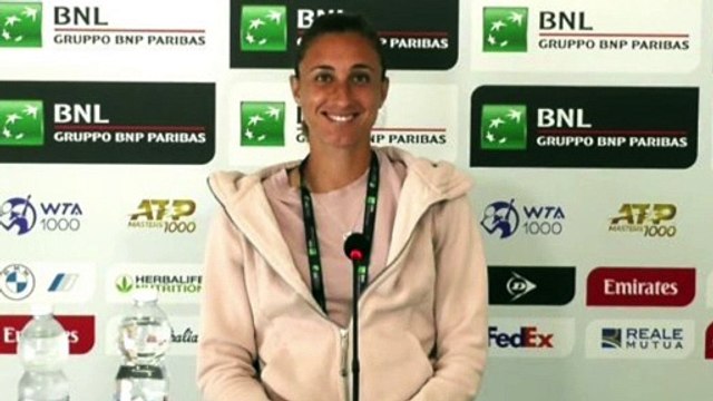 WTA - Rome 2021 - Petra Martic : I came here, I don't know how many wins in total I have in Rome