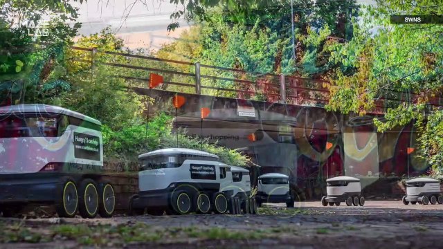 This Robot Army Delivers Food, Sees Business Boom Amid Pandemic