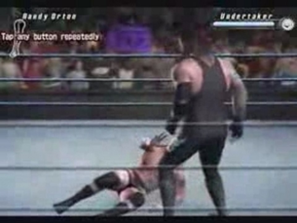 Smackdown vs raw 2008 Randy Orton vs Undertaker