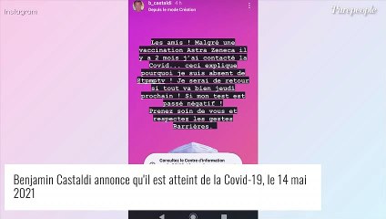 Benjamin Castaldi atteint de la Covid-19... alors qu'il est vacciné