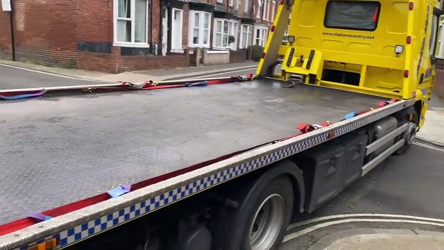 Sunderland City Council seize a van in an Ashbrooke street on suspicion of fly-tipping