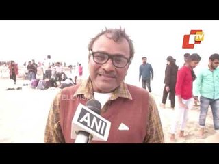Artists Make Sand Art On Cornavirus Woes In Varanasi