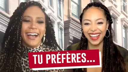 RUN THE WORLD : Amber Stevens et Corbin Reid jouent à "Tu préfères..."